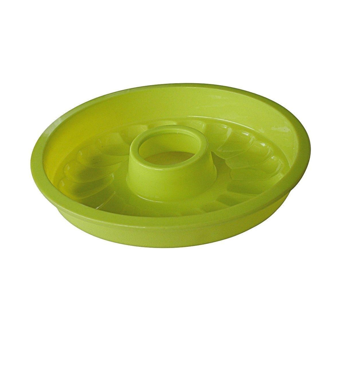 Molde Savarin De Silicona 26 Cm - Verde