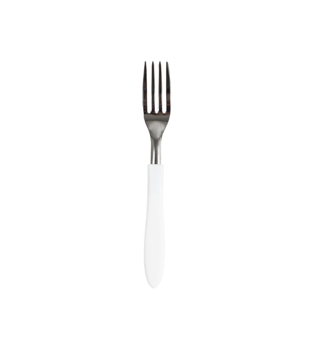 Di Solle - Blister X 3 Tenedores Acero Inoxidable Blanco