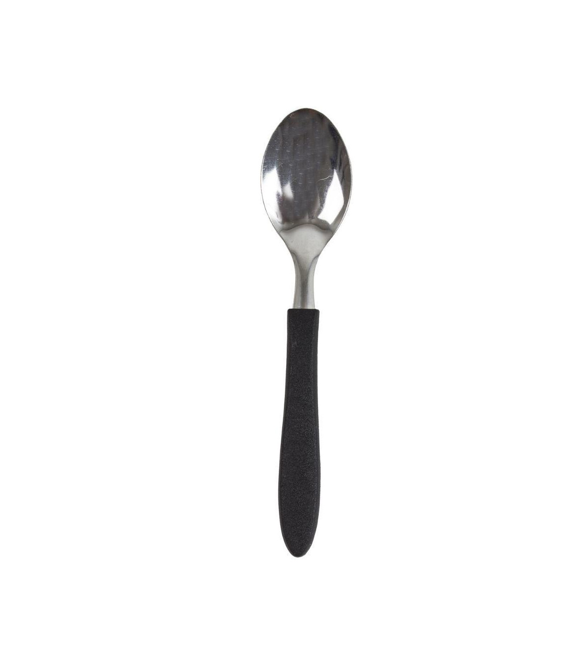 Di Solle - Blister X 3 Cucharas Acero Inoxidable Negro