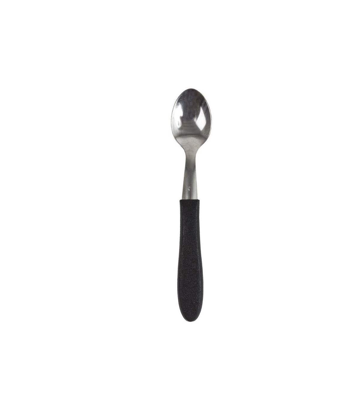 Di Solle - Blister X 3 Cucharitas Acero Inoxidable Negro