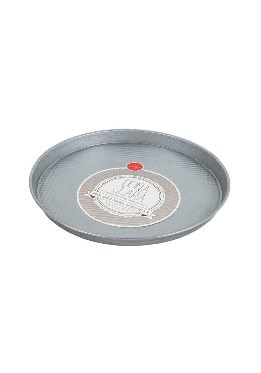 Doña Clara- Pizzera De 35 Cm 7 Acero Aluminizado