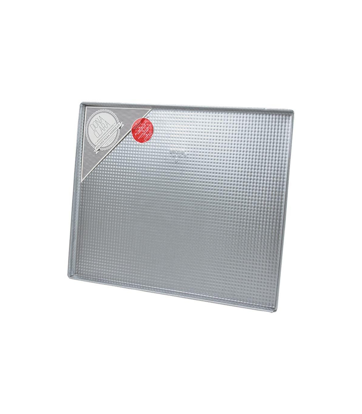 Doña Clara- Placa Masa De 37x47 Cm N 8 Acero Aluminizado