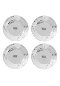 Set X4 Platos Playo Acero Inoxidable 21 Cm