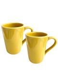 Set X2 Jarros Mug 230 Cc Amarillo - Oxford