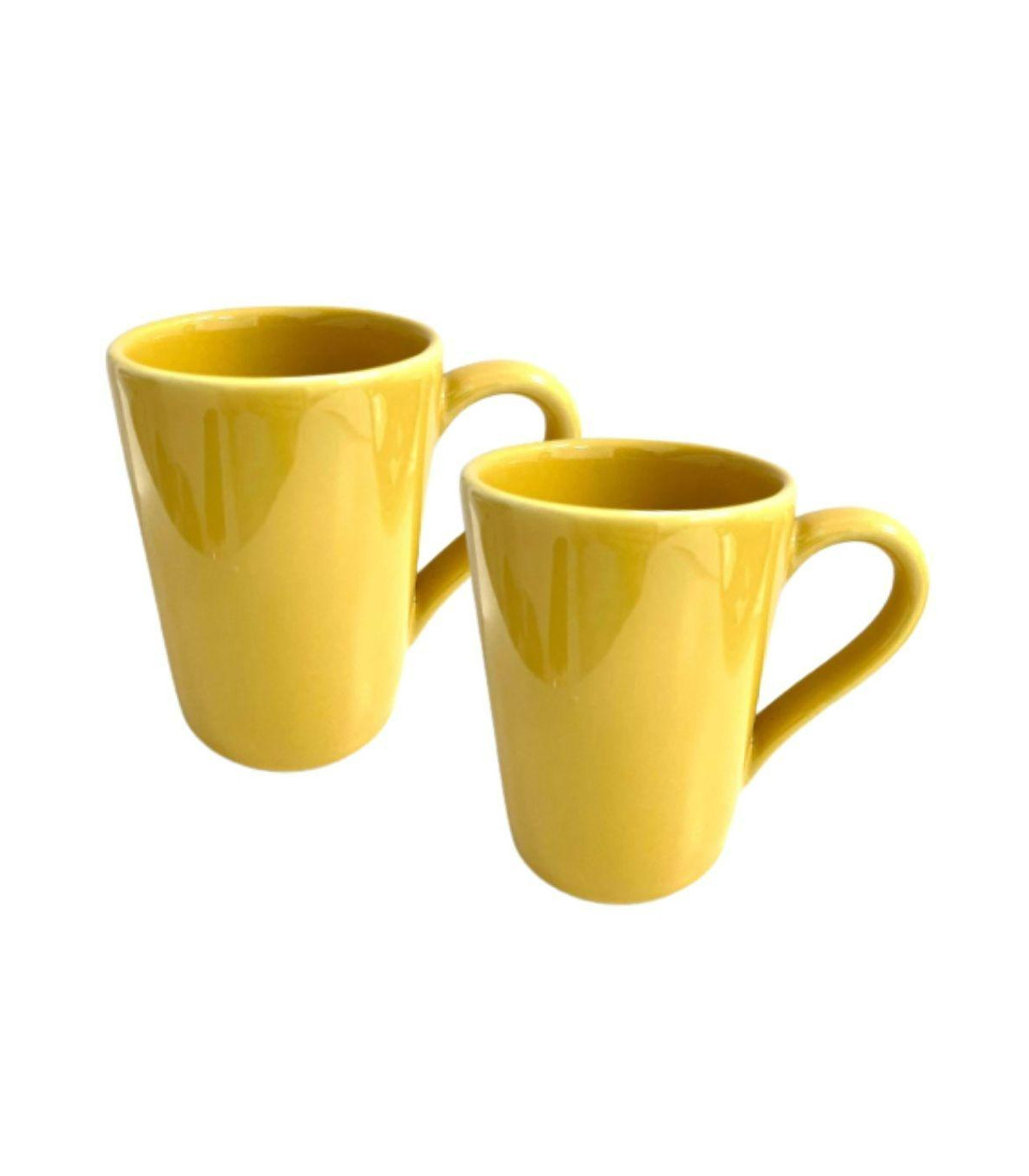 Set X2 Jarros Mug 230 Cc Amarillo - Oxford