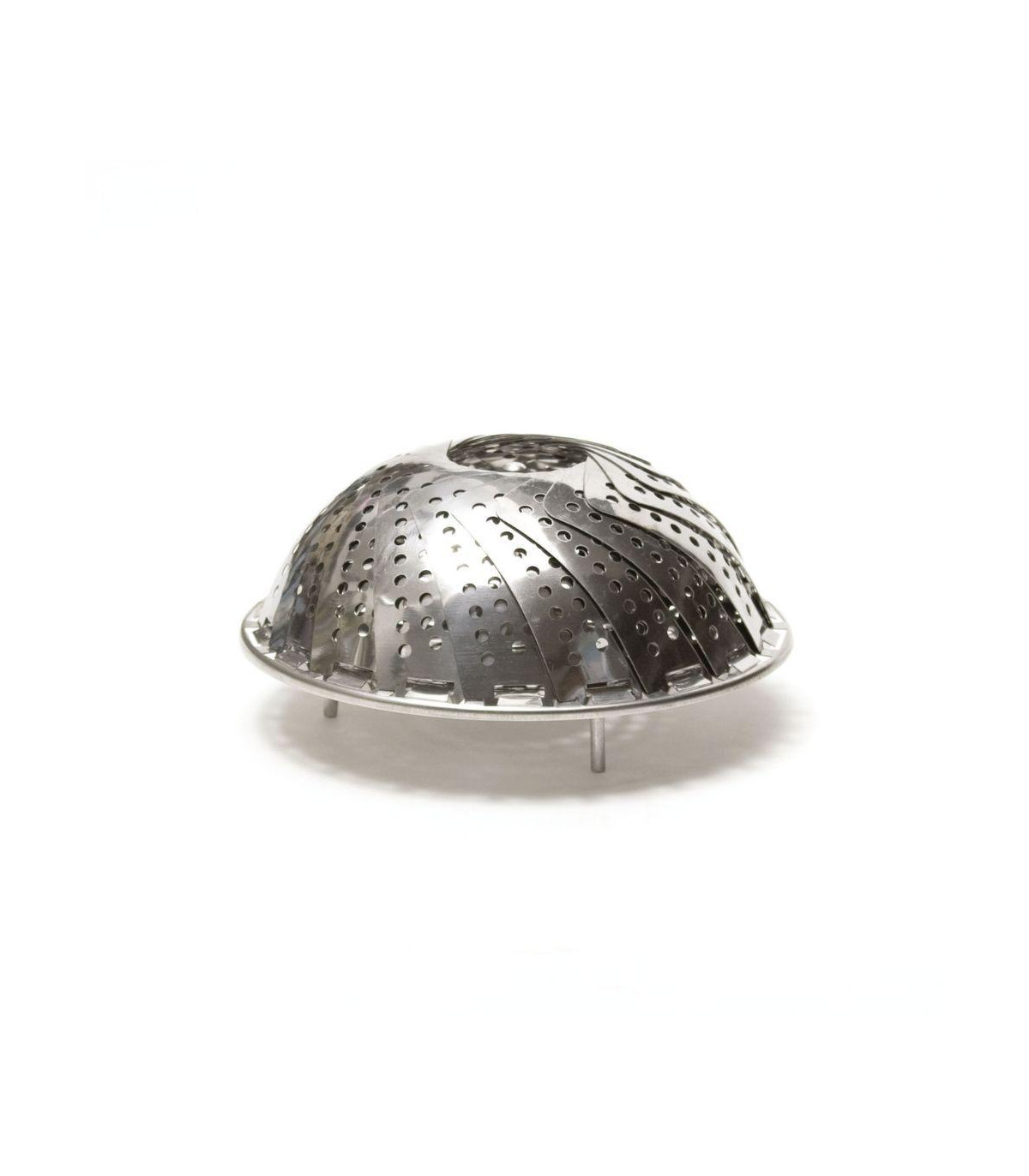 Vaporera Plegable De Acero Inoxidable