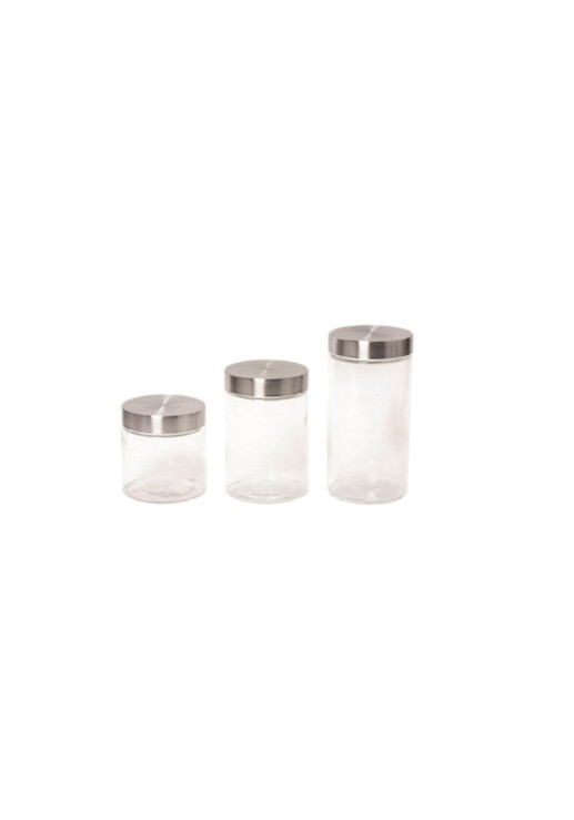 Frasco De Vidrio Con Tapa A Rosca 22 Cm