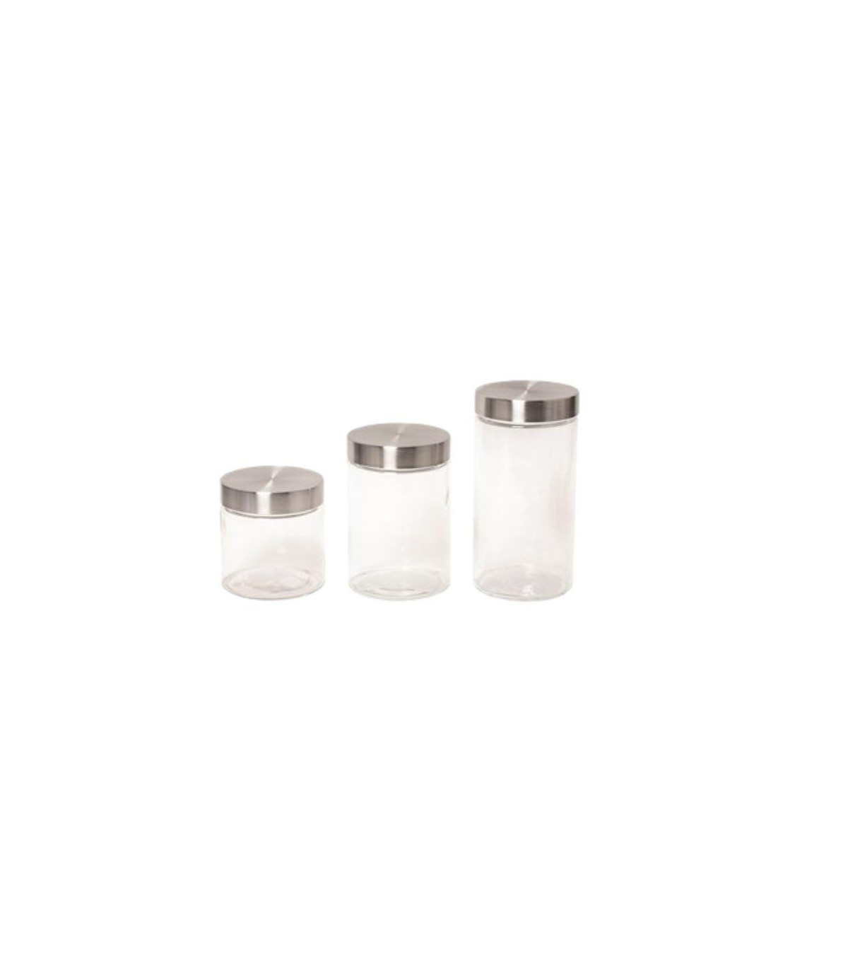 Frasco De Vidrio Con Tapa A Rosca 22 Cm