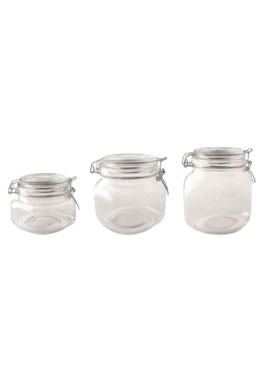 Frasco De Vidrio Hermético 0.4 Litros