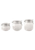 Frasco De Vidrio Hermético 0.4 Litros