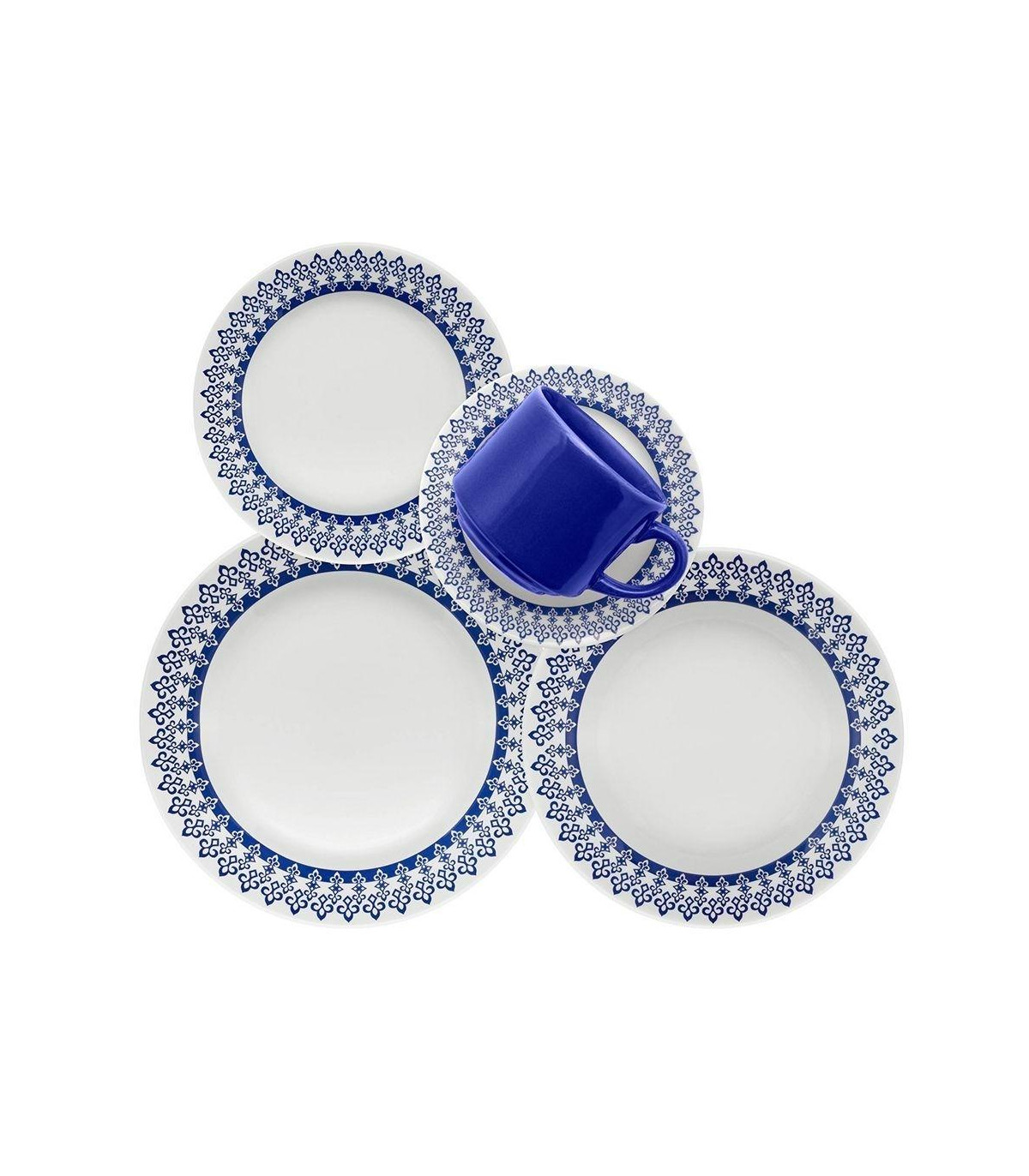Set X 6 Tazas De Te Grecia