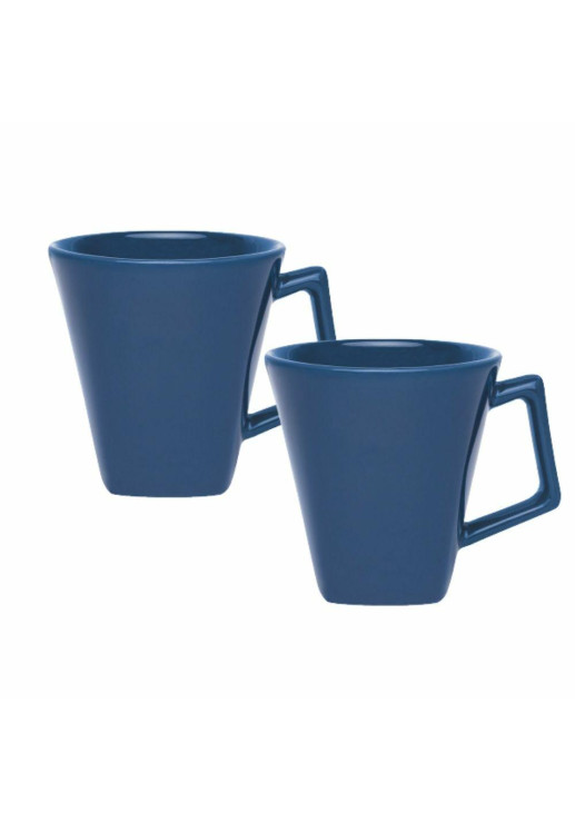 Mini Quartier - Set X 2 Jarros Mug 220 Cc Azul Oxford