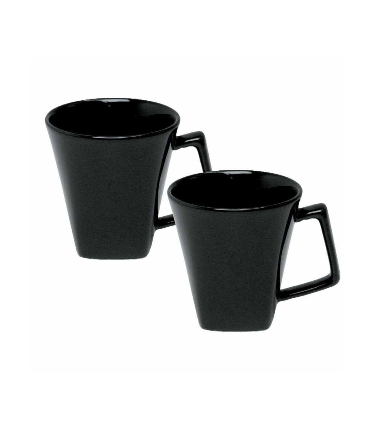 Mini Quartier - Set X 2 Jarros Mug 220 Cc Negros Oxford