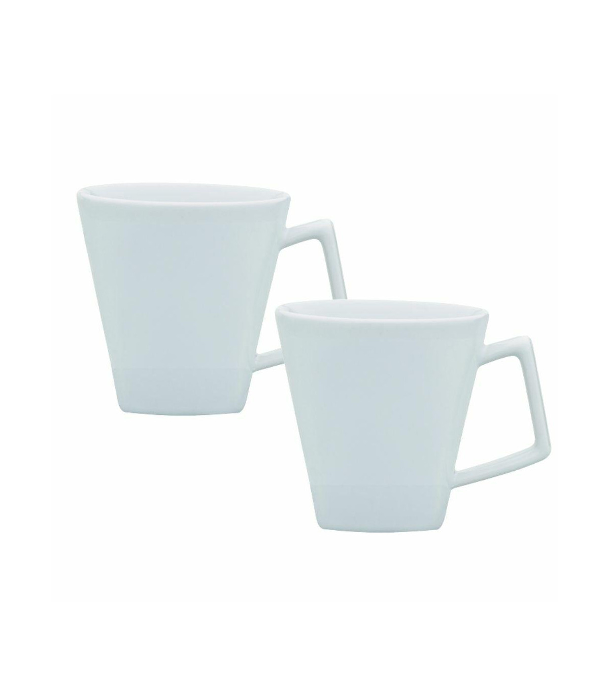 Mini Quartier - Set X 2 Jarros Mug 220 Cc Blancos Oxford