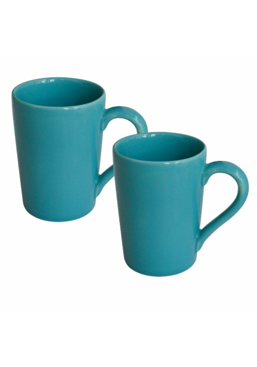 Set X2 Jarros Mug 230 Cc Verde Esmeralda - Oxford