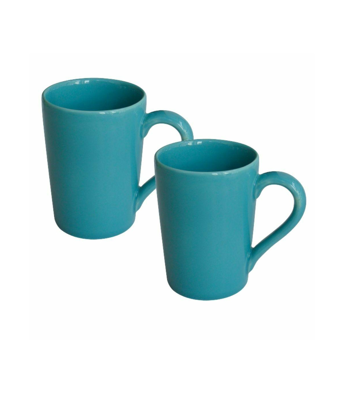 Set X2 Jarros Mug 230 Cc Verde Esmeralda - Oxford