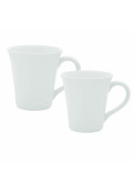 Conico Tulipa - Set X2 Jarros 330 Cc Blanco