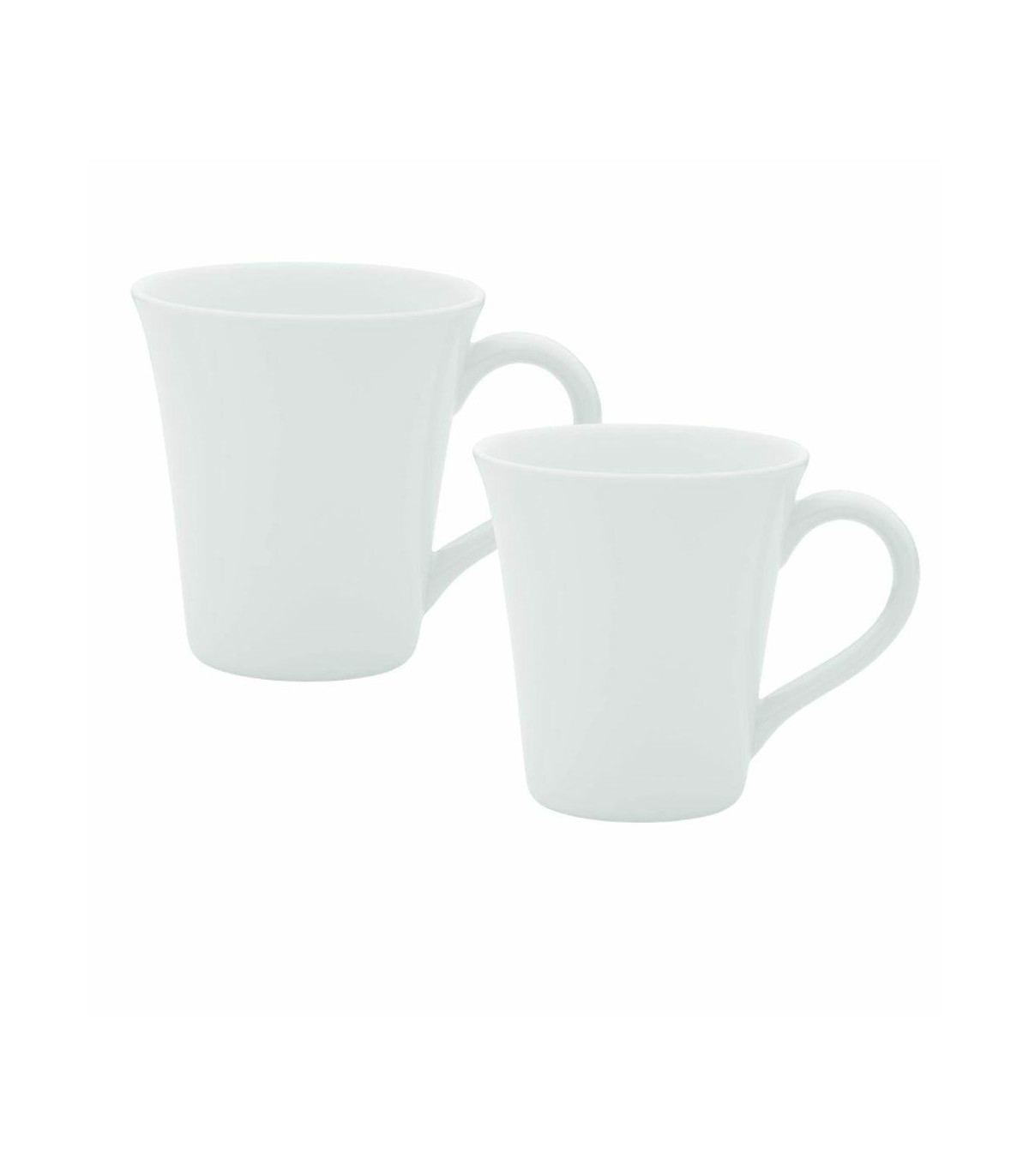 Conico Tulipa - Set X2 Jarros 330 Cc Blanco
