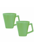 Mini Quartier - Set X 2 Jarros Mug 220 Cc Verde Oxford