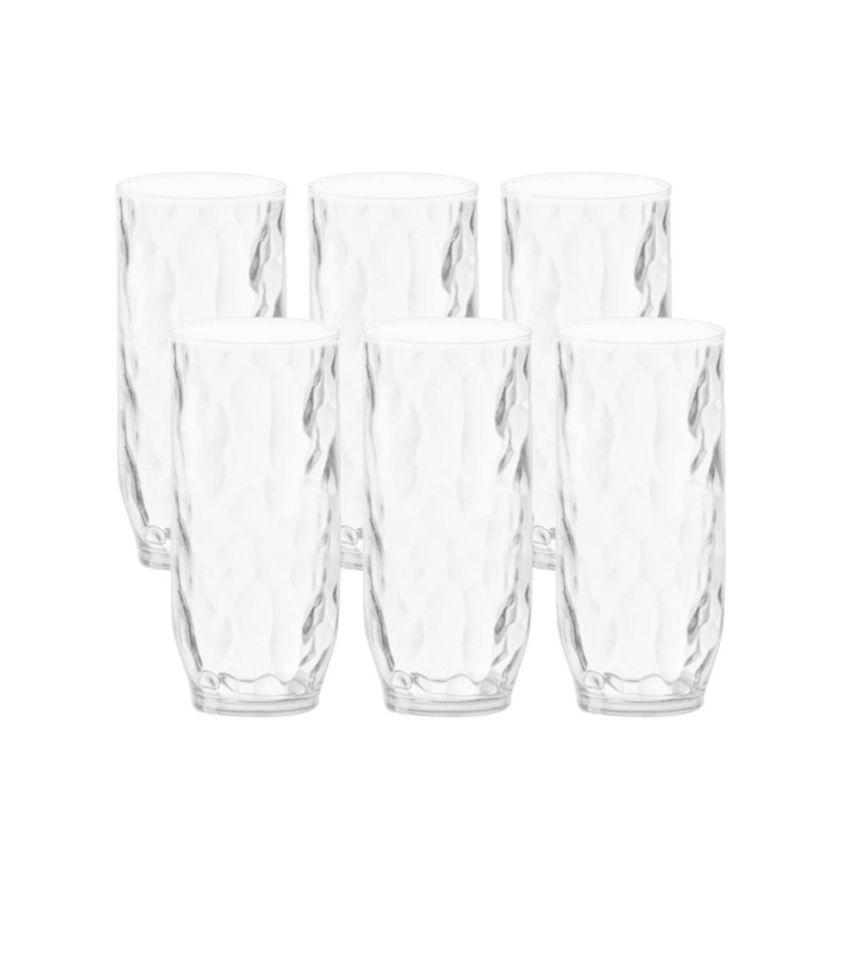 Set Jarra 1.7 Lts + 6 Vasos 465 Ml - Alaska