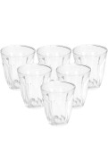 Set X 6 Vasos Cafe/soda Vidrio 100 Cc