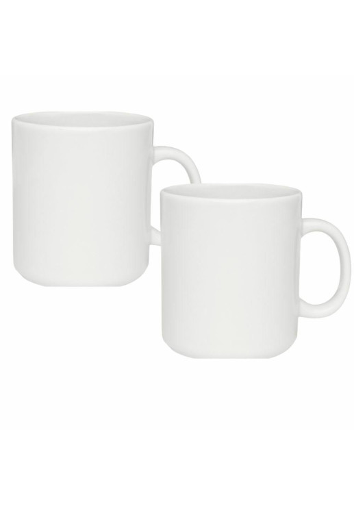 Recto - Set X2 Jarros 270 Cc Blanco