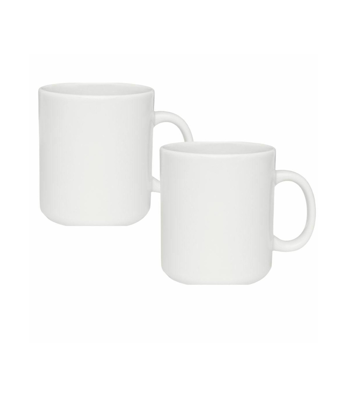 Recto - Set X2 Jarros 270 Cc Blanco