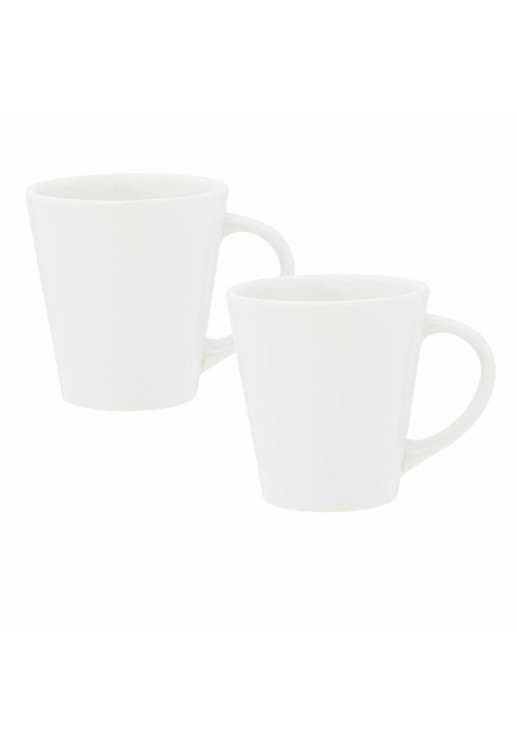 Conico Drop - Set X2 Jarros 250 Cc Blancos