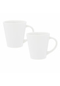 Conico Drop - Set X2 Jarros 250 Cc Blancos