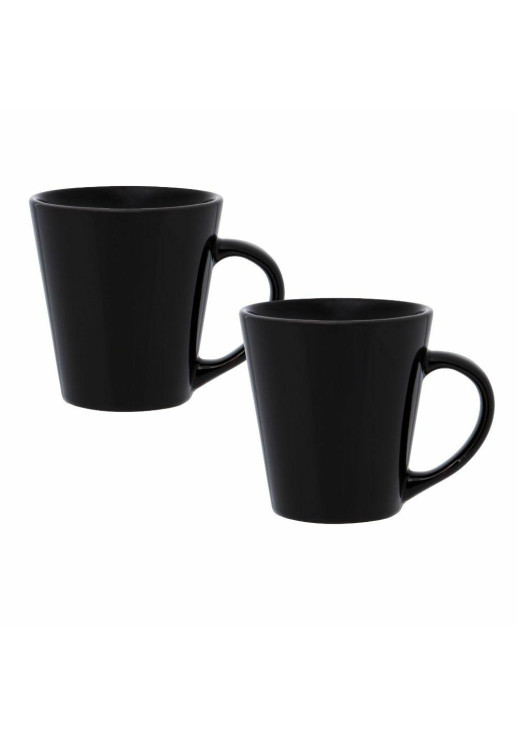 Conico Drop - Set X2 Jarros 250 Cc Negros