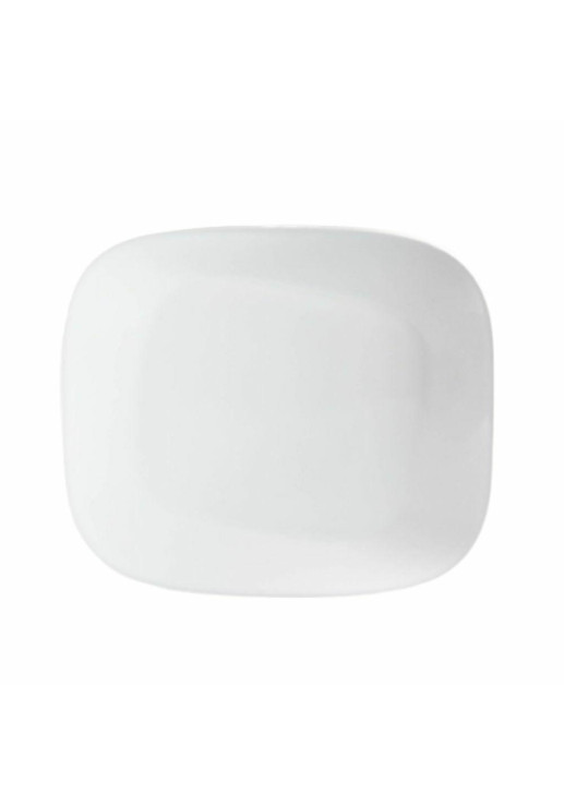 Shift Blanco - Set X 6 Platos Postre 21x18 Cm Oxford Porcelana