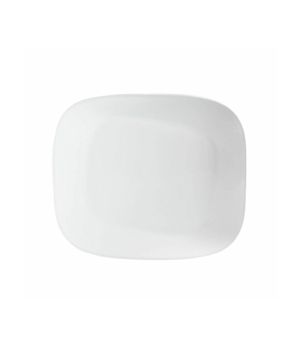 Shift Blanco - Set X 6 Platos Postre 21x18 Cm Oxford Porcelana