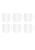 Set X6 Jarritos De Cafe 100 Cc Blanco - Oxford