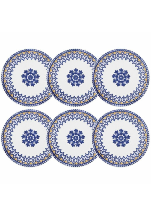La Carreta - Set X 6 Platos Playos 26 Cm Oxford