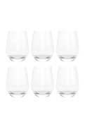 Set X6 Vasos Bajos Sicilia 369cc - Cristar