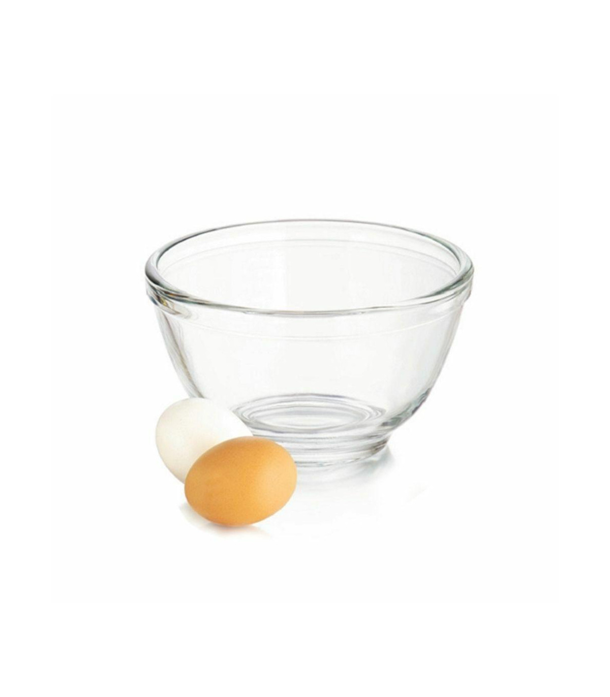 Bowl Ensaladera Vidrio 16 Cm 1.05l Pyr O Rey