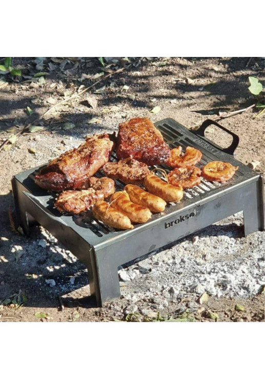 Parrilla Encastrable Portátil Con Funda