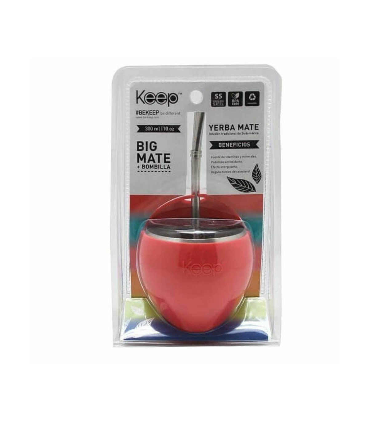 Big Mate + Bombilla Rosa