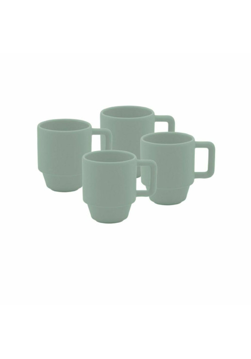 Set X4 Jarro Mug 400 Cc Menta- Oxford
