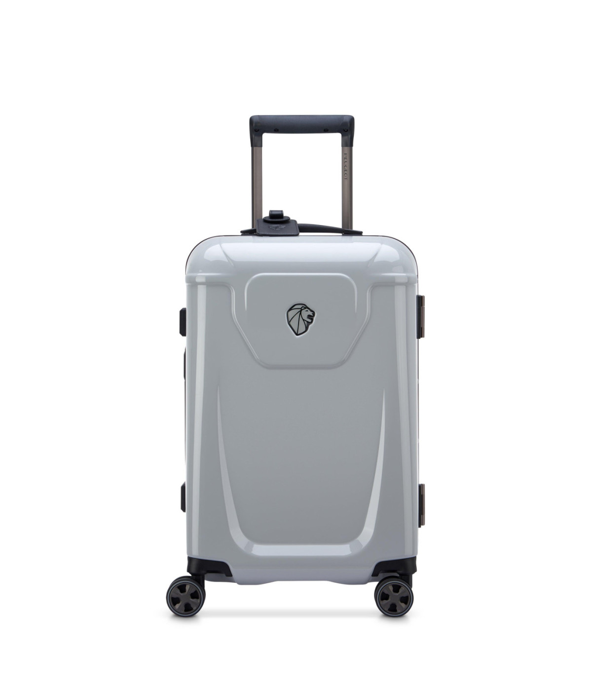 Valija De Cabina 55 Cm. Peugeot Voyages - Plateado