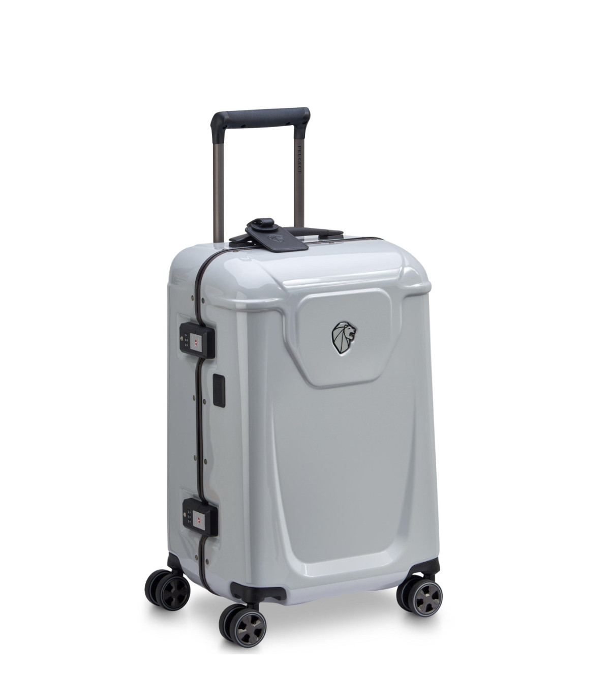 Valija De Cabina 55 Cm. Peugeot Voyages - Plateado