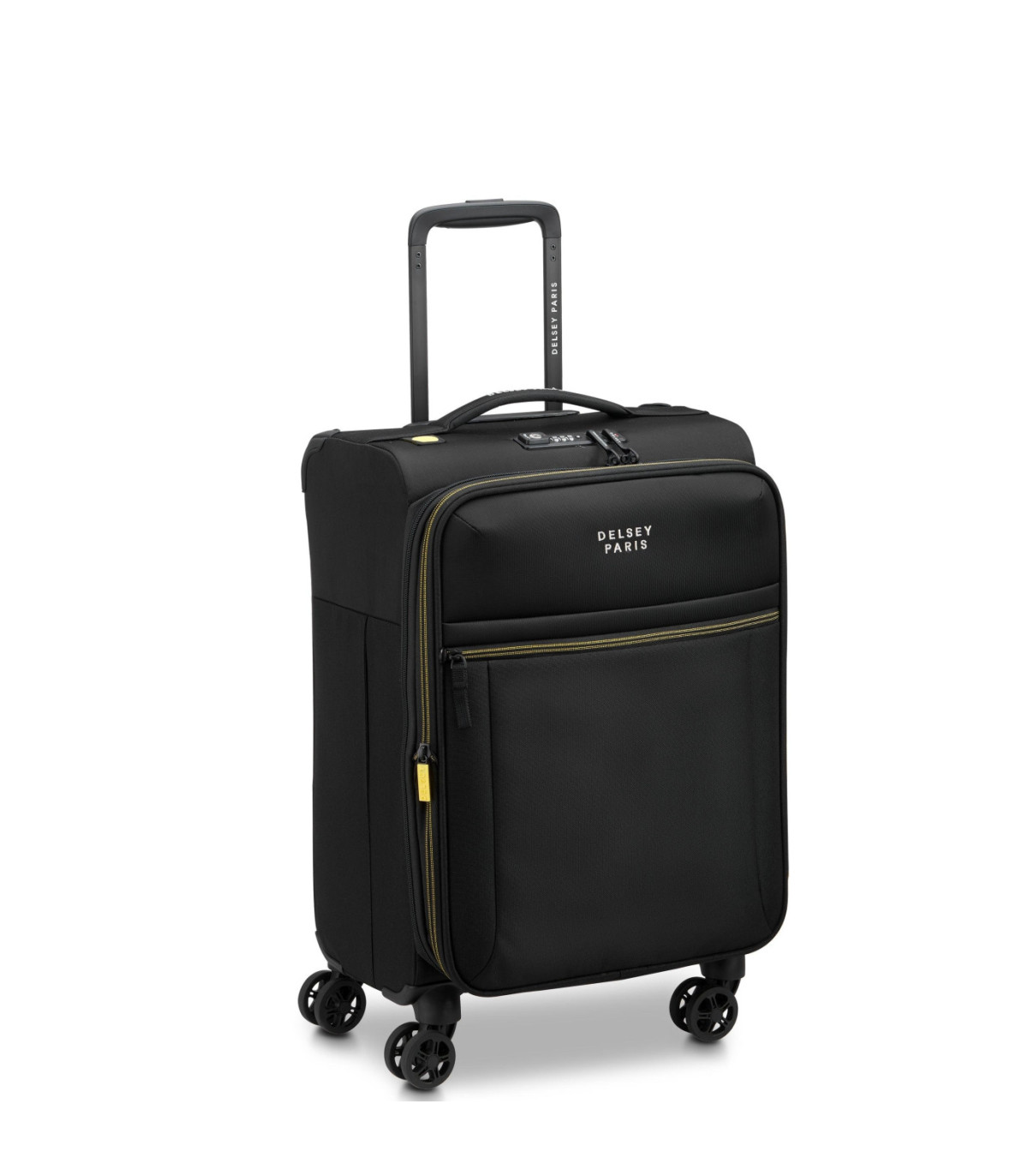 Valija De Cabina Expandible 55 Cm. Brochant 3 - Negro