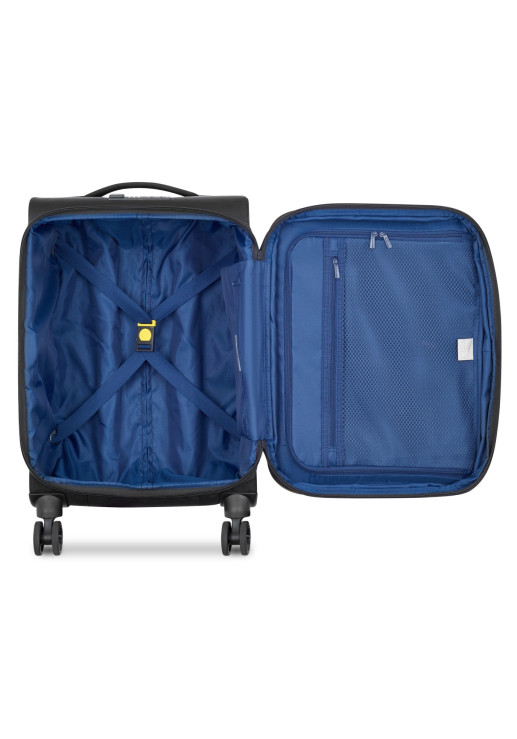 Valija De Cabina Expandible 55 Cm. Brochant 3 - Negro
