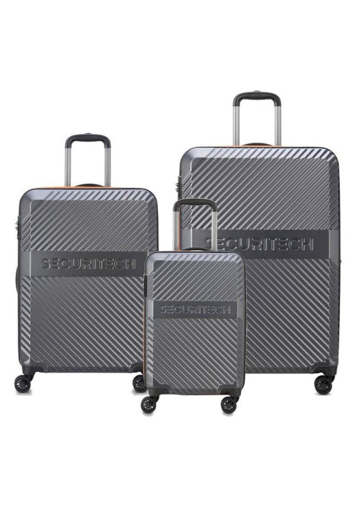 SET DE 3 VALIJAS EXPANDIBLES SECURITECH PATROL by DELSEY