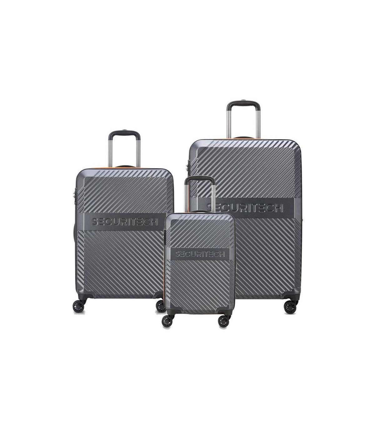 SET DE 3 VALIJAS EXPANDIBLES SECURITECH PATROL by DELSEY