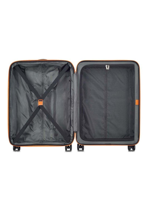 Valija Mediana Expandible 66 Cm. Securitech Patrol By Delsey - Gris