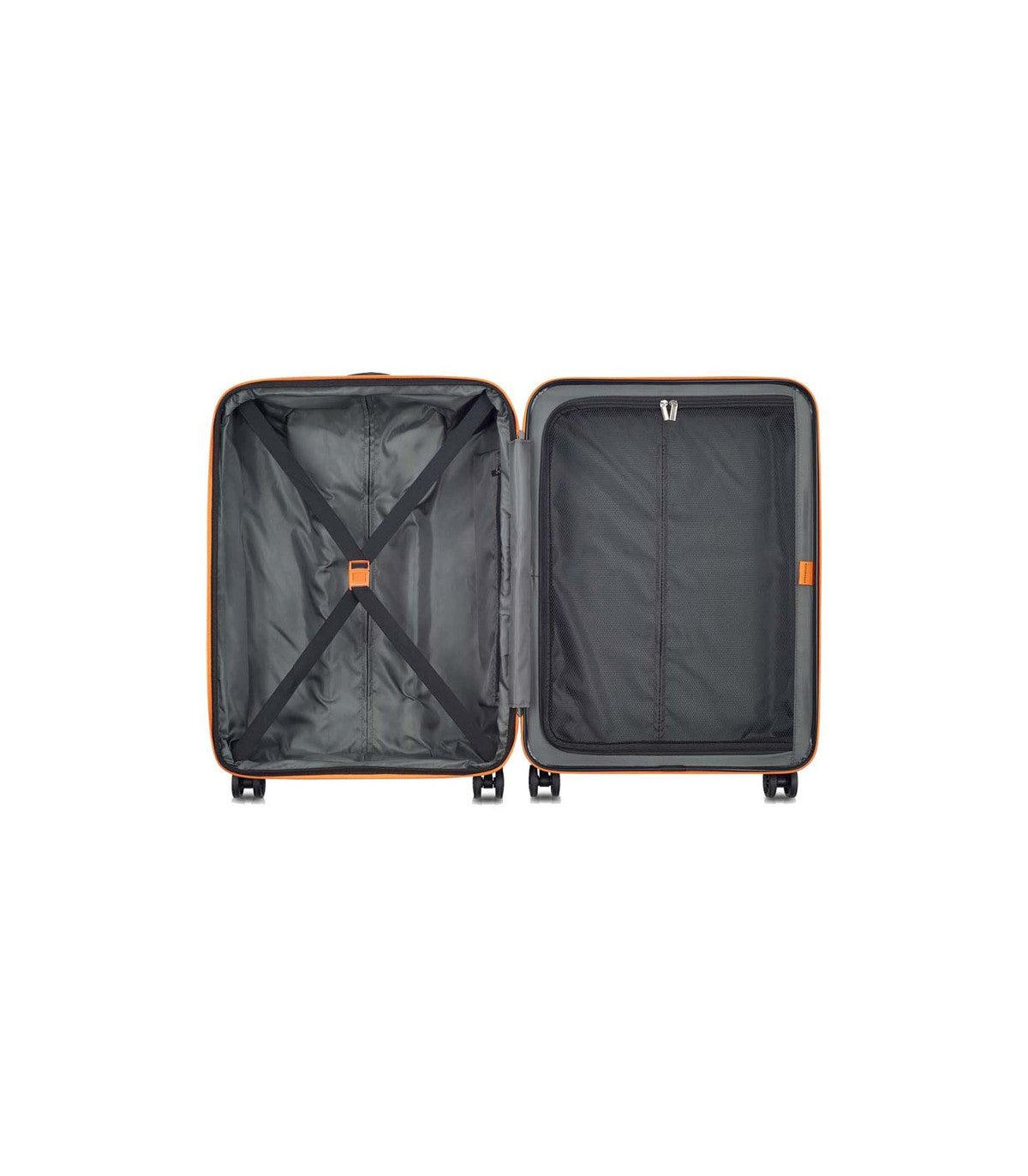Valija Mediana Expandible 66 Cm. Securitech Patrol By Delsey - Gris