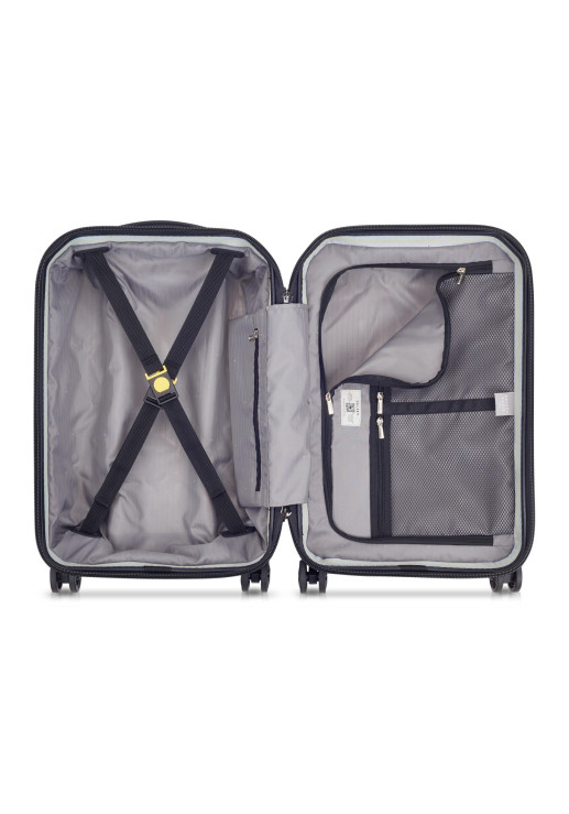 VALIJA DE CABINA 55 cm. KARAT 2.0 CHROME EDITION