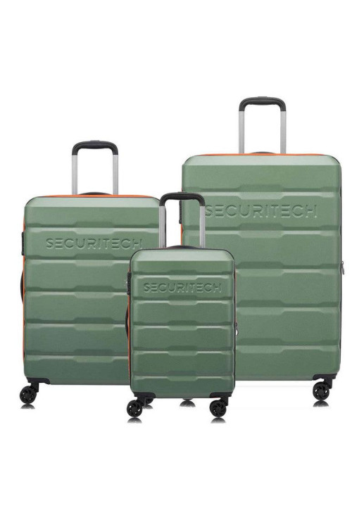 SET DE 3 VALIJAS EXPANDIBLES SECURITECH CITADEL by DELSEY