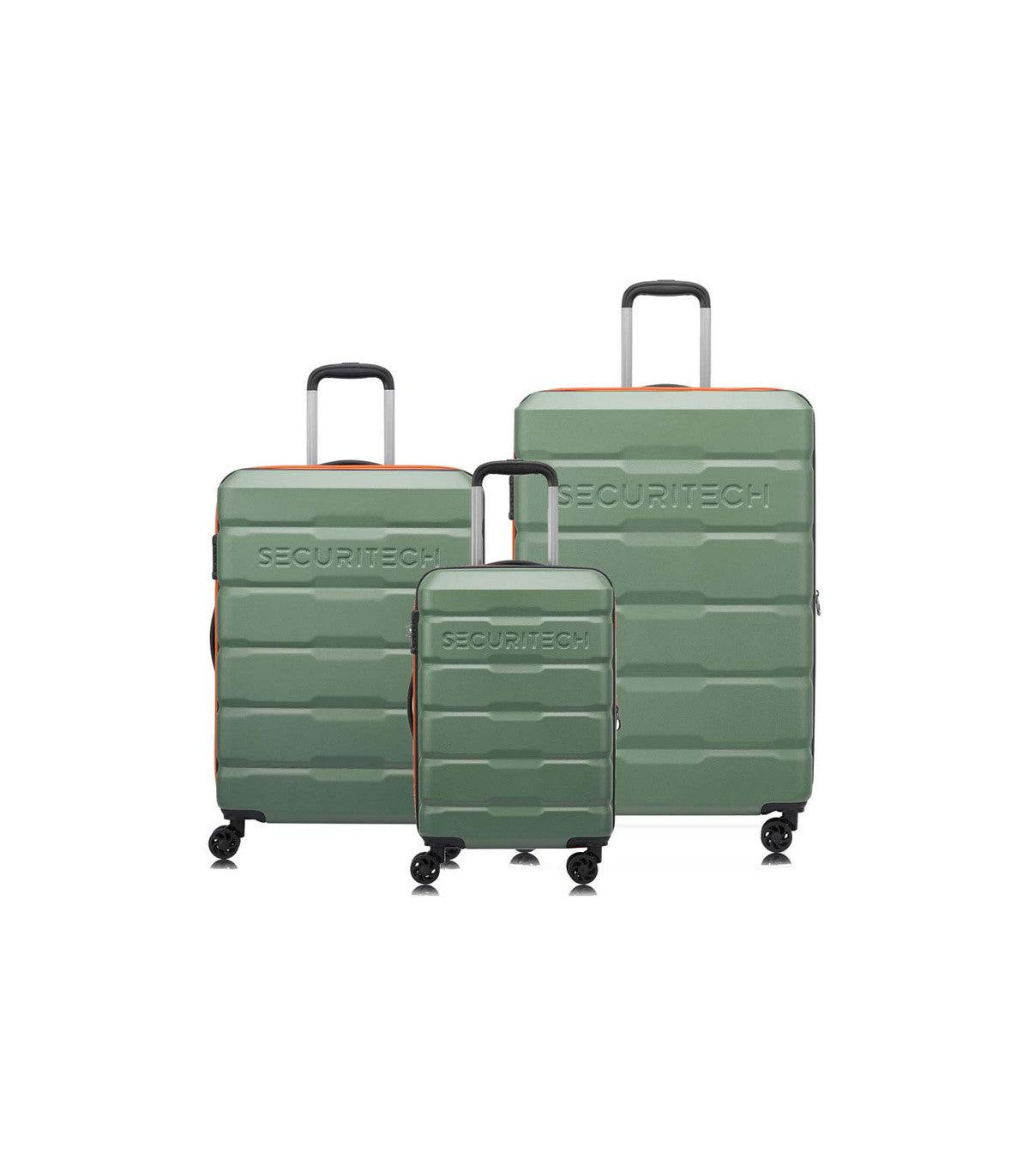 SET DE 3 VALIJAS EXPANDIBLES SECURITECH CITADEL by DELSEY
